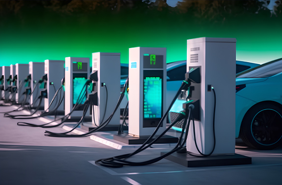New energy charging pile for electricity concept ushered in a strong rebound 