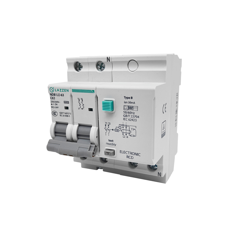 NDB1LE-63 Type B RCBO with Overcurrent Protection
