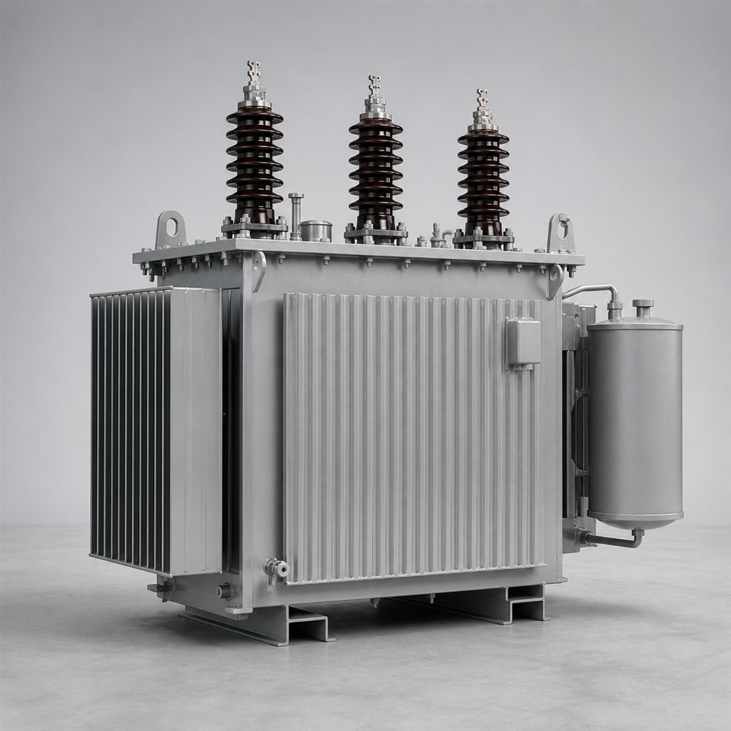 Three phase oil-immersed distribution transformer